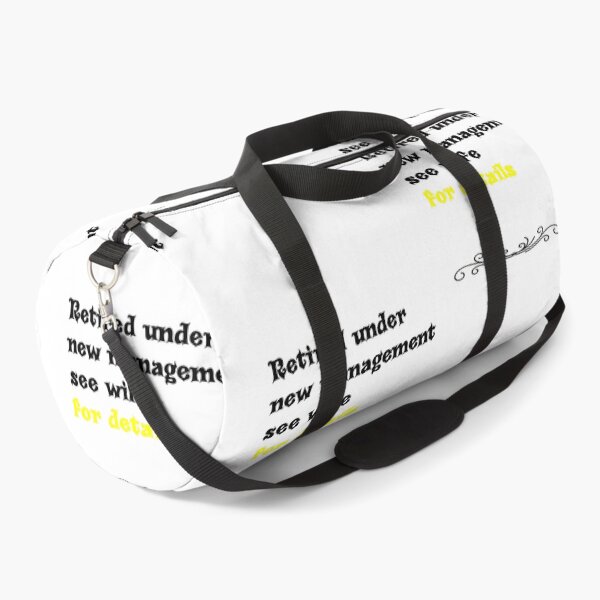 Item preview, White Retired Under New Management See Wife For Details designed and sold by DamaliePierre.