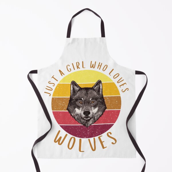 Item preview, Just A Girl Who Loves Wolves Design For the Wolf Lover designed and sold by giftsbyminuet.