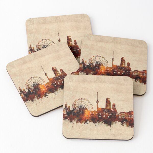 Item preview, stuttgart skyline vintage designed and sold by BekimART2.