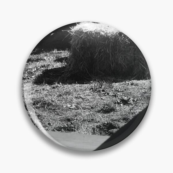 Item preview, Bail of hay (black and white) designed and sold by TM Art.
