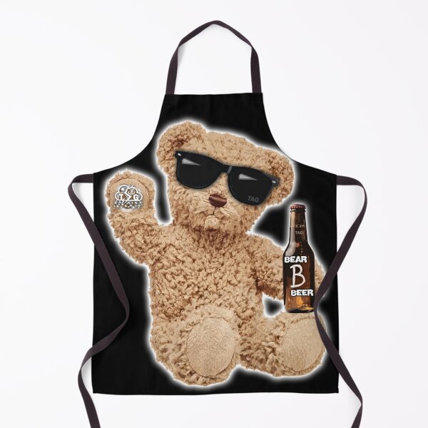Item preview, Cool Teddy Bear Drinking a Beer - Teddy Bear designed and sold by Twaingrant.