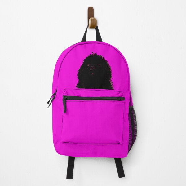 Item preview, Newfoundland Dog Head Pink designed and sold by Moonyflower.