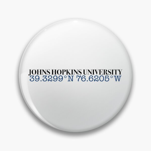 Item preview, Johns Hopkins University coordinates 5 designed and sold by Sarah Livingston.