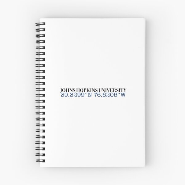 Item preview, Johns Hopkins University coordinates 5 designed and sold by Sarah Livingston.