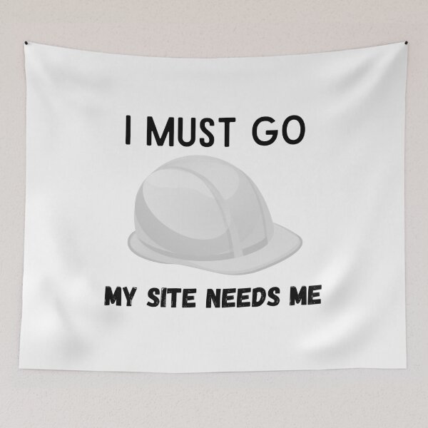 Item preview, I AM AN ENGINEER - I MUST GO MY SITE NEEDS ME designed and sold by crazy merchs.