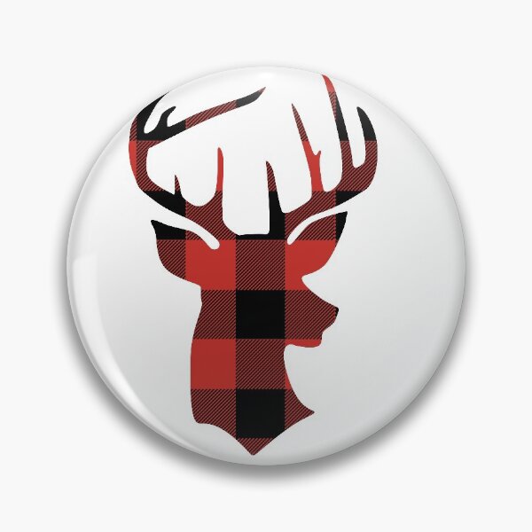 Item preview, Red Flannel Deer Hunting Buck Hunter designed and sold by DoctorWatsonArt.