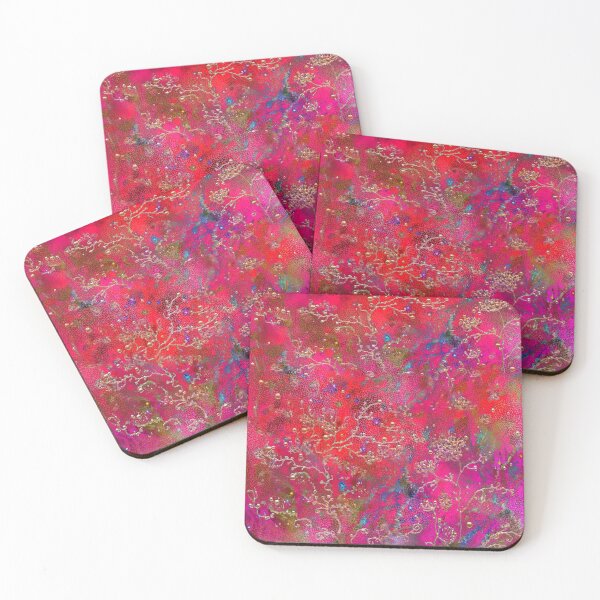 Item preview, Floral Fuchsia-Red Forest -2   designed and sold by runati.