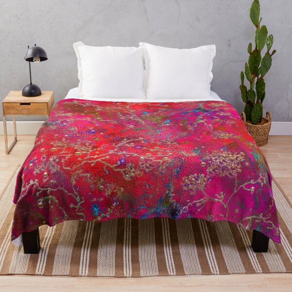 Item preview, Floral Fuchsia-Red Forest -2 designed and sold by runati.