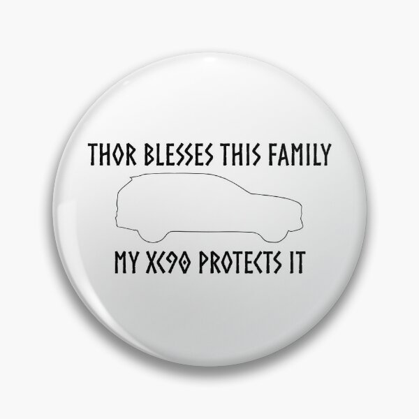 Item preview, Thor Blesses XC90 Protects designed and sold by Stinky1138.