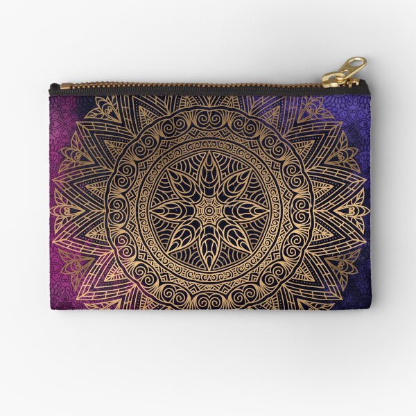 Vista previa del artículo con la obra «Diseño de arte de mandala dorado», diseñado y vendido por gemmaragon44.