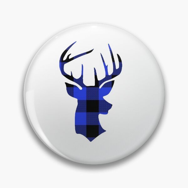 Item preview, Blue Flannel Deer Hunting Buck Hunter designed and sold by DoctorWatsonArt.