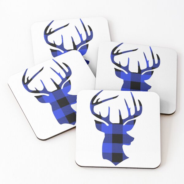 Item preview, Blue Flannel Deer Hunting Buck Hunter designed and sold by DoctorWatsonArt.
