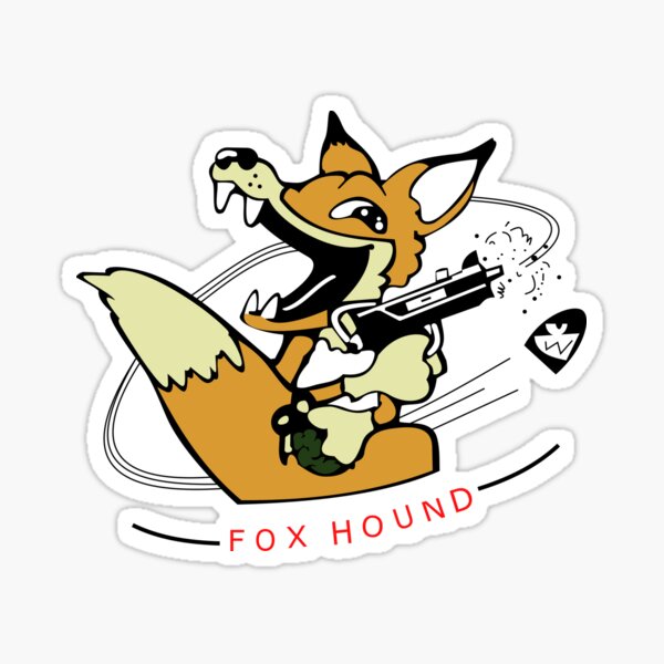 MGS - 90's Foxhound insignia Sticker