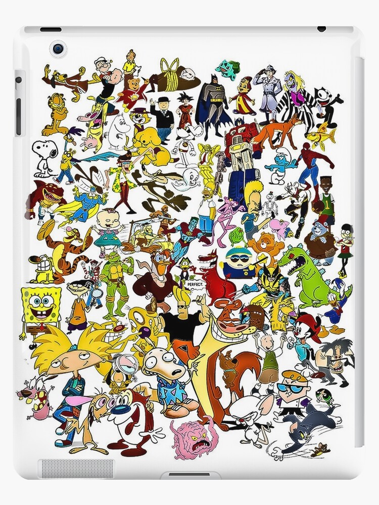 "90s Cartoons 80s Classic Tv Kids" IPad Case & Skin For Sale By ...