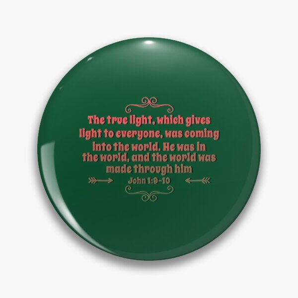 Item preview, Colecta de Navidad - La Luz Verdadera Venía al Mundo - Juan 1:9-10 designed and sold by SwordScripts.