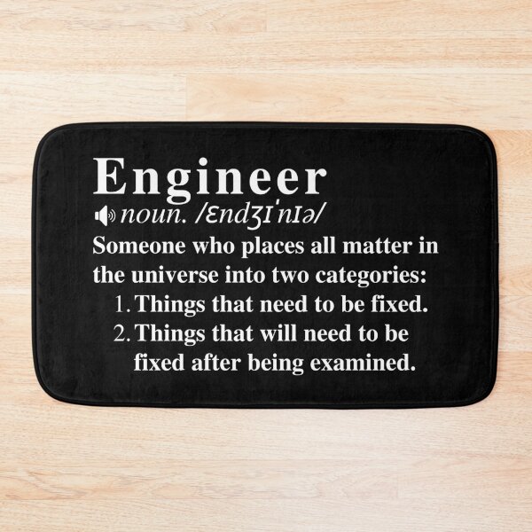 Item preview, Funny Engineer Definition designed and sold by mind-illusions.