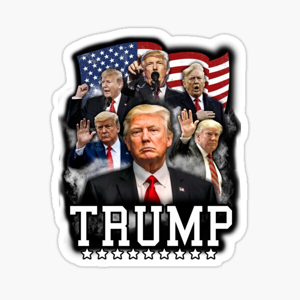 Vista previa del artículo con la obra «Donald Trump, un gran guerrero estadounidense, te necesitamos más que antes», diseñado y vendido por Nicholas Le.