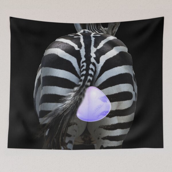 Item preview,  Backside Zebra Bubble Gum  designed and sold by adamtepl.