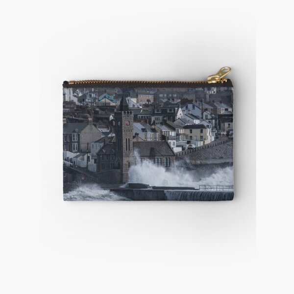 Item preview, storm-Imogen at Porthleven Clock Tower Cornwall designed and sold by kathleenjean.