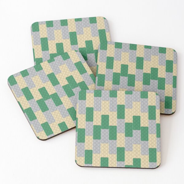 Item preview, Green Brick Beige Brick Gray Brick designed and sold by bxbrix.