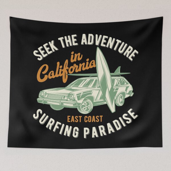 Item preview, Seek The Adventure in East Coast California - Surfing Paradise!  designed and sold by Sinfamous.