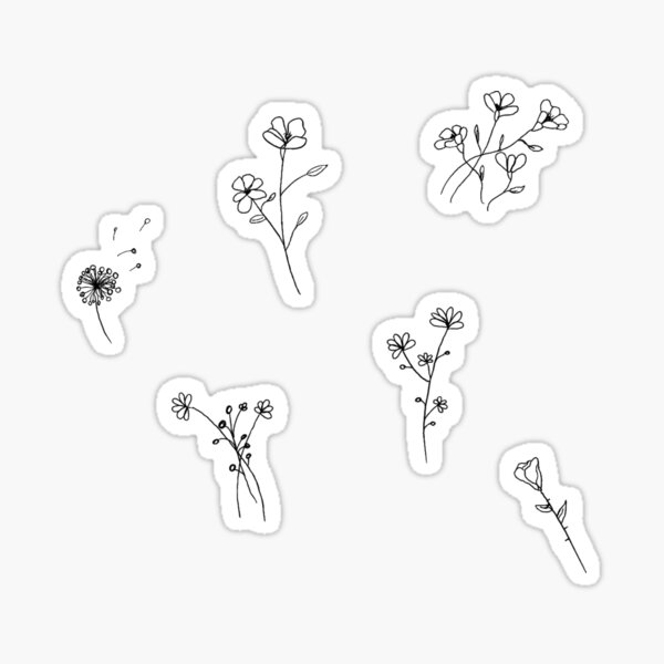 Item preview, Simple flowers  designed and sold by ashley9837.
