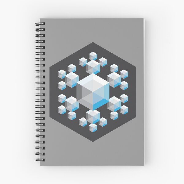 Aperçu de l'œuvre Flocon de neige hypnotique créée et vendue par Radial Designs.