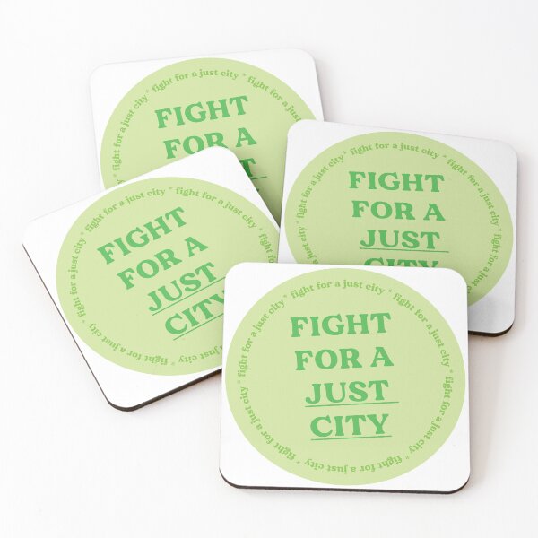Item preview, Fight for a Just City designed and sold by campus-scape.