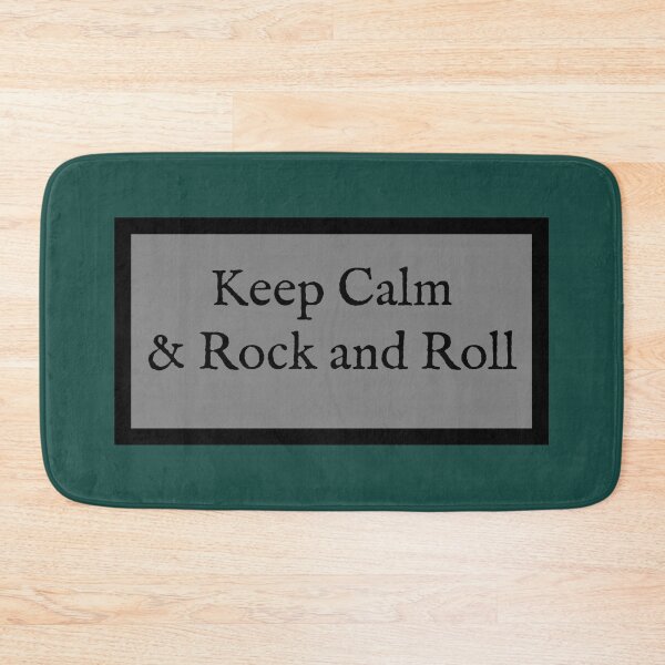 Item preview, Keep Calm and Rock and Roll designed and sold by QuotesDogma.