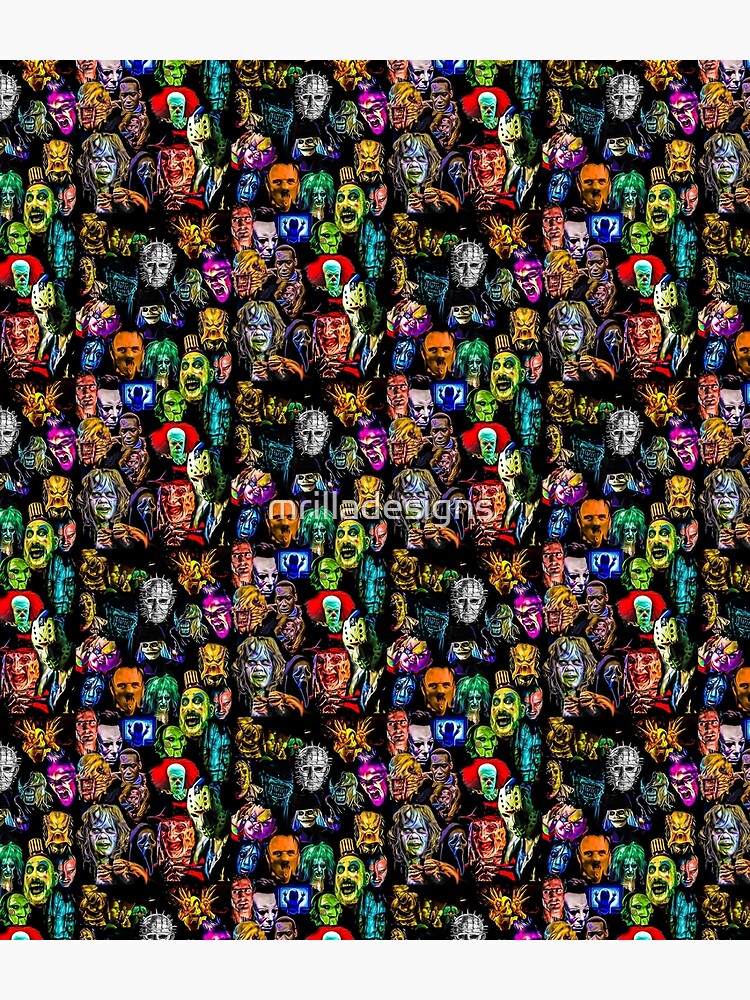 horror film baddies legends by mrilladesigns