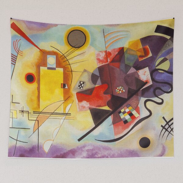 Item preview, Kandinsky Red Yellow Blue (Jaune Rouge Bleu) designed and sold by neteor.