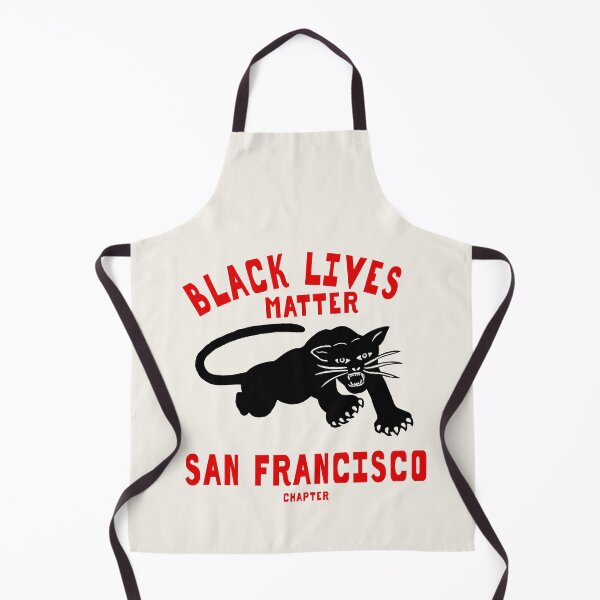Item preview, BLACK LIVES MATTER: 'SAN FRANCISCO Chapter': Original Black with Red Text on Cream designed and sold by Day Chapman.