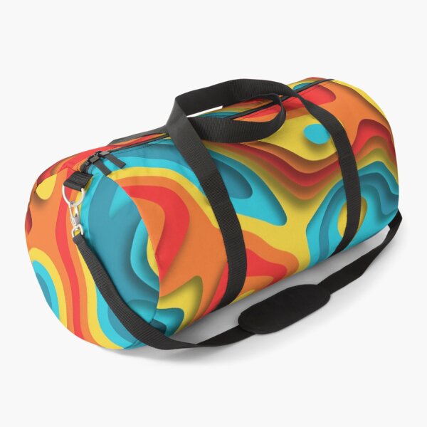 Item preview, Vibrant Abstract counter line 3d paper pattern designed and sold by Daniel Lomelí.