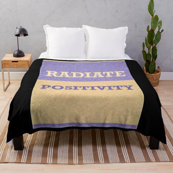 Item preview, "Radiate Positivity Motivational Quote designed and sold by AlanPhotoArt.