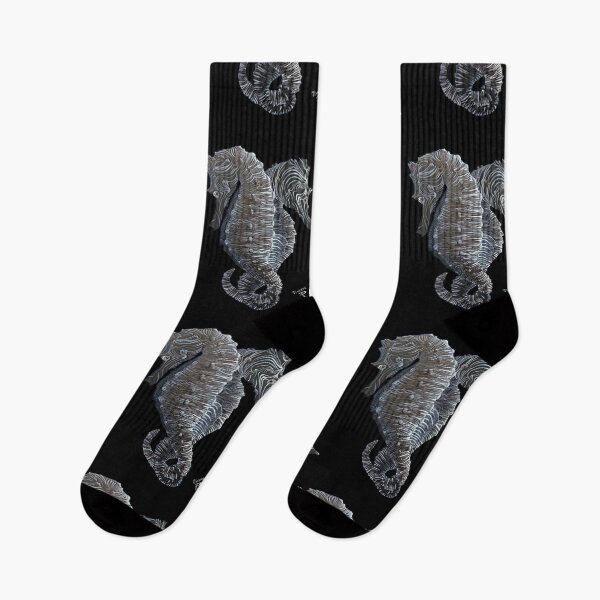 Item preview, “Zebra seahorses in love” designed and sold by Vincent-art.