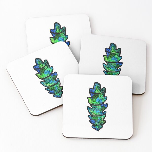 Item preview, Oak Leaf Zentangle designed and sold by MYLCreations.