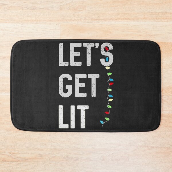 Item preview, Let's Get Lit Funny Holiday Christmas Xmas Drinking Party Gift designed and sold by hypemod.