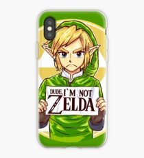 Vinilo o funda para iPhone ¡Amigo, no soy ZELDA!
