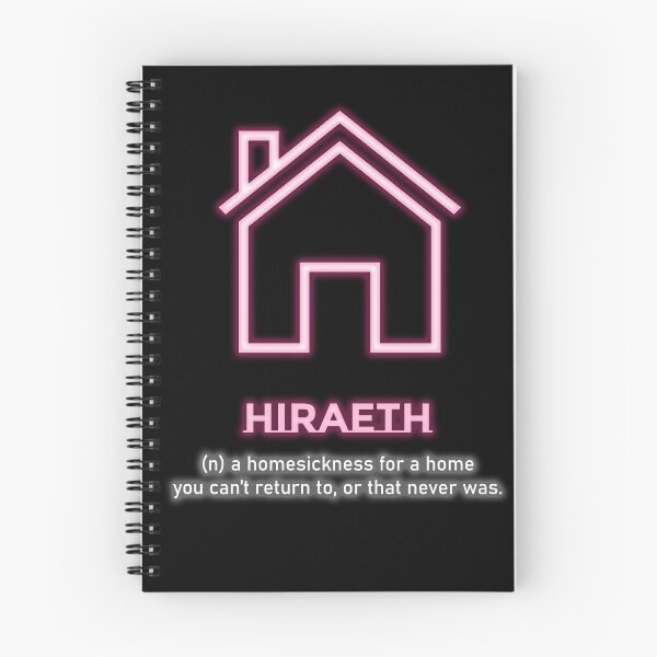 Artikelvorschau, HIRAETH: (n) Heimweh nach einem Haus, in das man nicht zurückkehren kann oder das es nie gab. entworfen und verkauft von MBartistic.