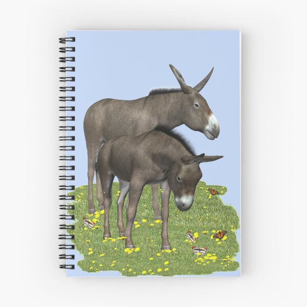 Item preview, Donkey Friends in Field of Gold designed and sold by LoneAngel.