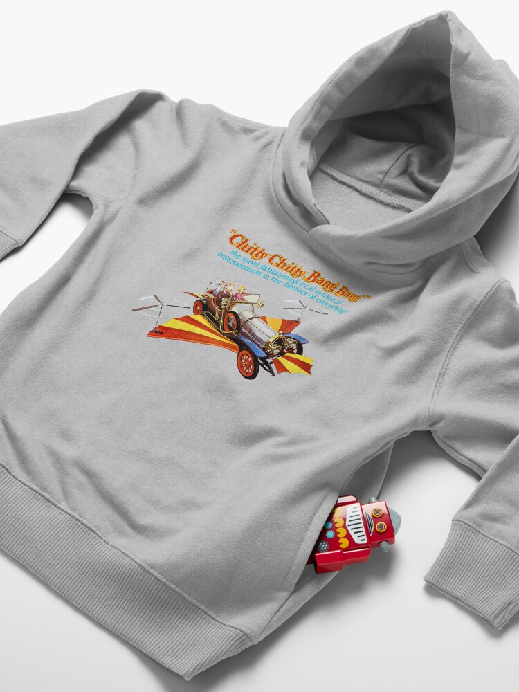 Alternate view of Chitty Chitty Bang Bang Shirt, Sticker, Poster, Mask Toddler Pullover Hoodie
