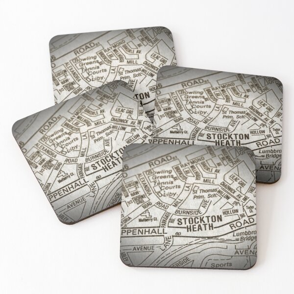 Item preview, Stockton Heath,Warrington,Cheshire,WA4,map designed and sold by Local gifts from HotpixUK .