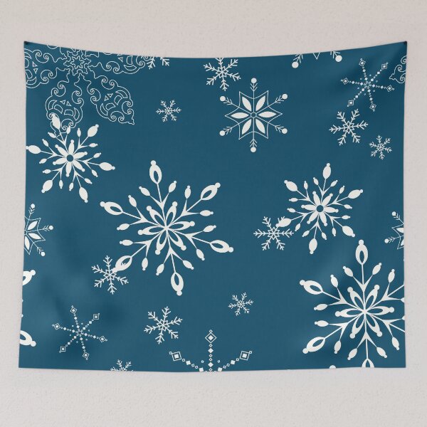 Item preview, Winter Snowflake art print designed and sold by Mande Arts.