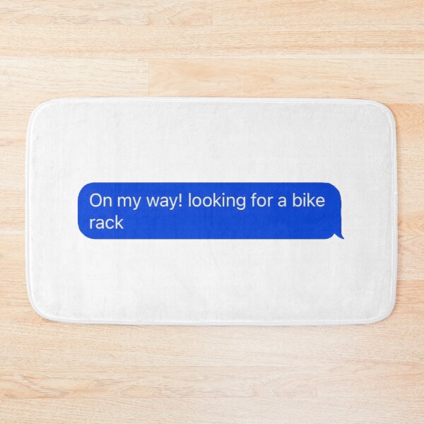 Item preview, Looking for a Bike Rack - Mobility Message designed and sold by campus-scape.