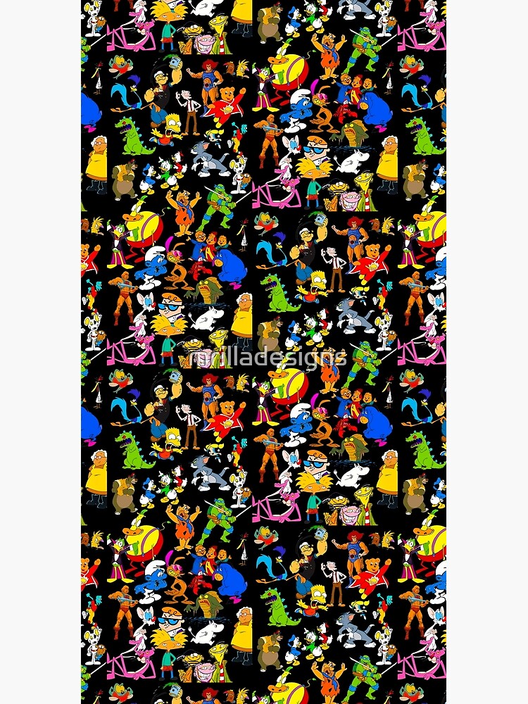 cartoon nostalgia by mrilladesigns