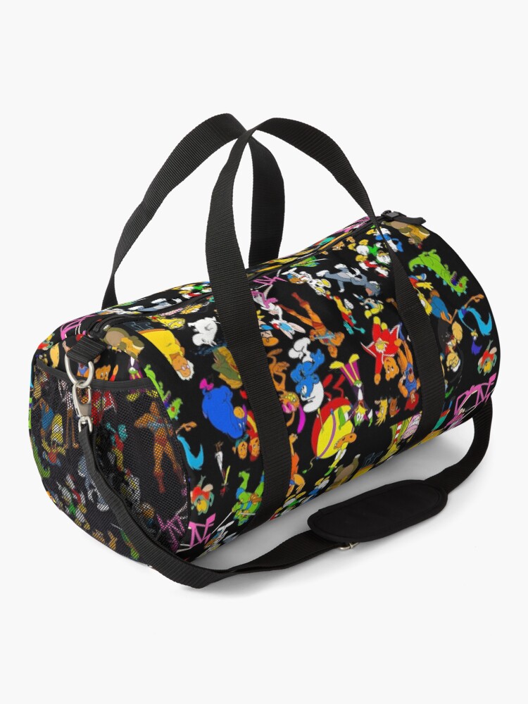 Alternate view of cartoon nostalgia Duffle Bag