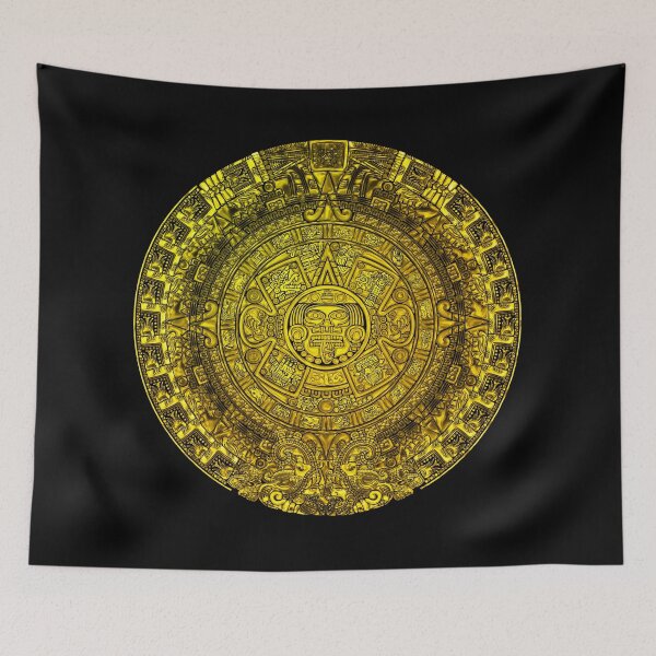 Item preview, Aztec Sun Stone - Pure Aztec Gold designed and sold by kernowerno.