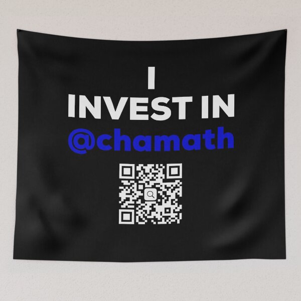 Item preview, I invest in Chamath. designed and sold by PlusDesign4U.