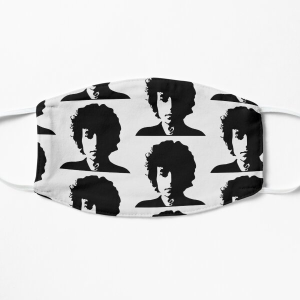 Bob Dylan (Black) Flat Mask