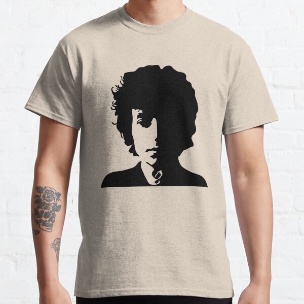 Bob Dylan (Noir) T-shirt classique